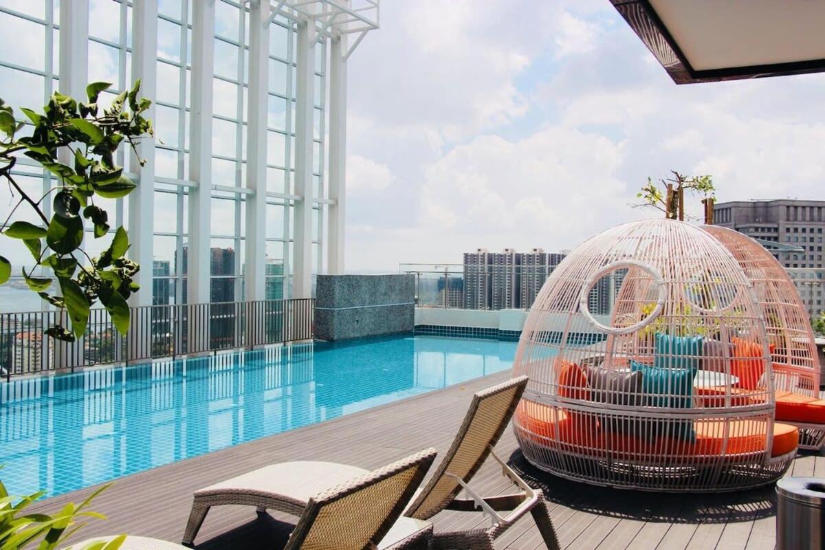 Cozy & High Floor Suite In Suasana Jb 15, Views Johor Bahru Eksteriør billede